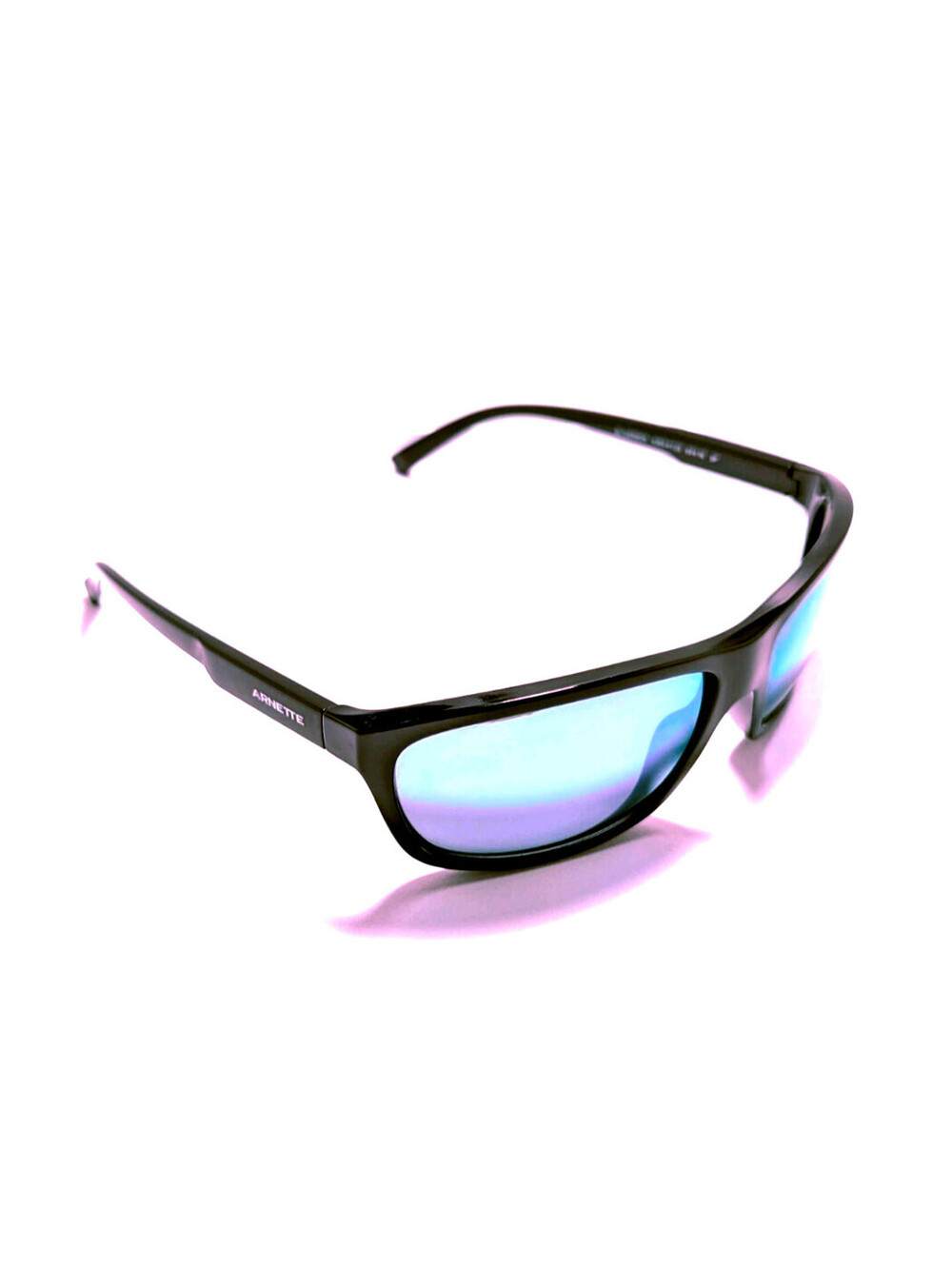 Arnette El Carmen Purple Polarized UV Black Rectangle Men's Fashion Sunglasses